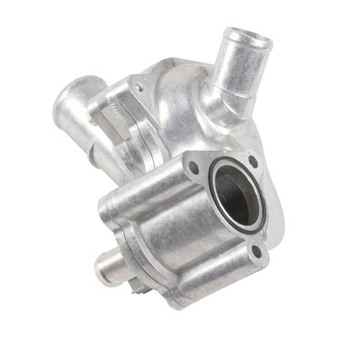 06 v6 mustang metal thermostat housing|Aluminum Engine Coolant Thermostat Housing .